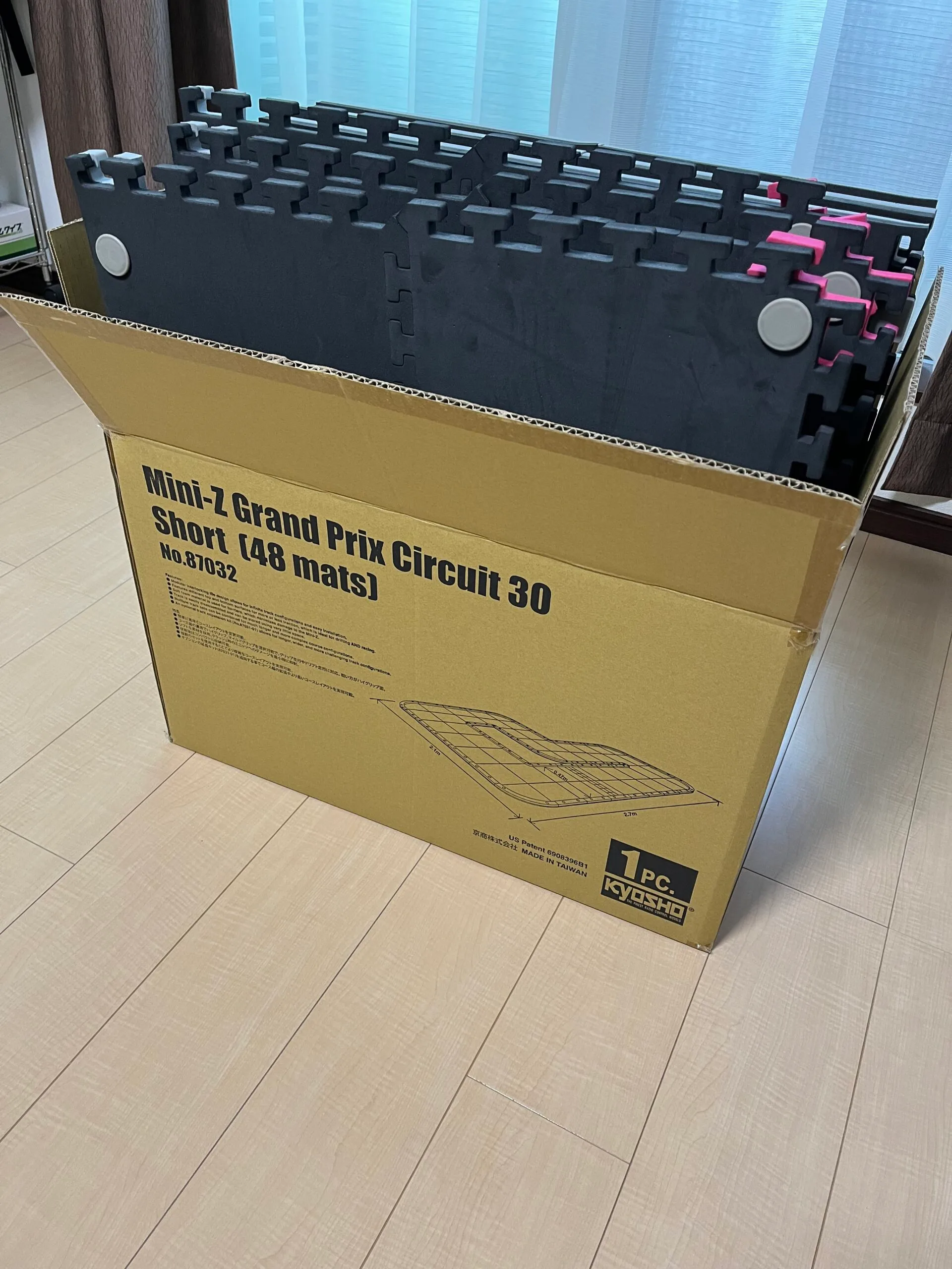 自宅のミニッツサーキット30で初走行！